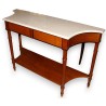Directoire-style sideboard with white marble top by  Moinat SA  - Antiques and home décor