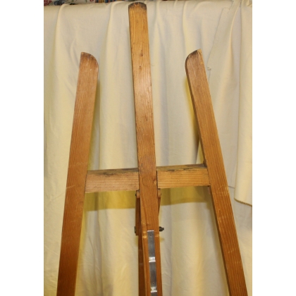 Pine artist’s easel at Moinat SA – Antiques and home décor