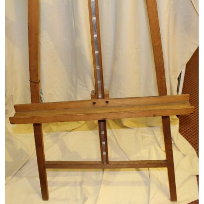 Pine artist’s easel at Moinat SA – Antiques and home décor