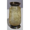  Paire de vases en cristal de roche et argent sur  Moinat SA  - Antiquités décoration