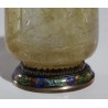  Paire de vases en cristal de roche et argent sur  Moinat SA  - Antiquités décoration