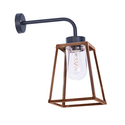  Applique potence "Lampiok" en aluminium et cuivre sur  Moinat SA  - Antiquités décoration
