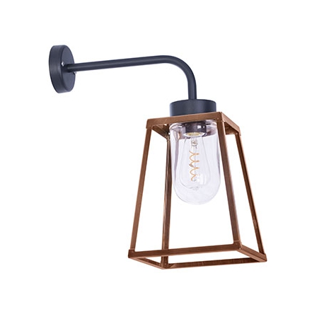  Applique potence "Lampiok" en aluminium et cuivre sur  Moinat SA  - Antiquités décoration