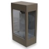  Applique "Brick2" en aluminium coloris grès sur  Moinat SA  - Antiquités décoration