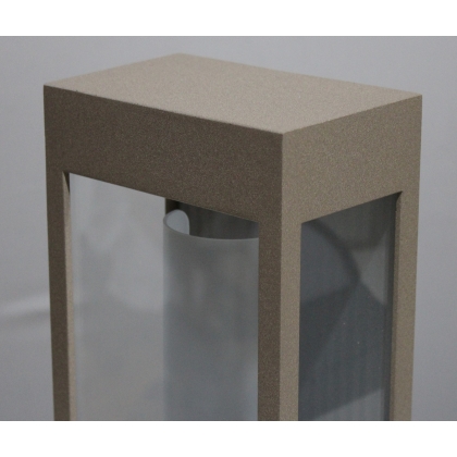  Applique "Brick2" en aluminium coloris grès sur  Moinat SA  - Antiquités décoration