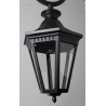  Lanterne à potence "Victoria" en aluminium noir sur  Moinat SA  - Antiquités décoration