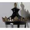 "Louvre" gallows lantern in black aluminium at  Moinat SA  - Antiques and home décor