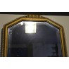  Miroir rectangulaire doré orné de passementerie sur  Moinat SA  - Antiquités décoration