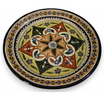 Plat en faïence de Thoune "Etoile"