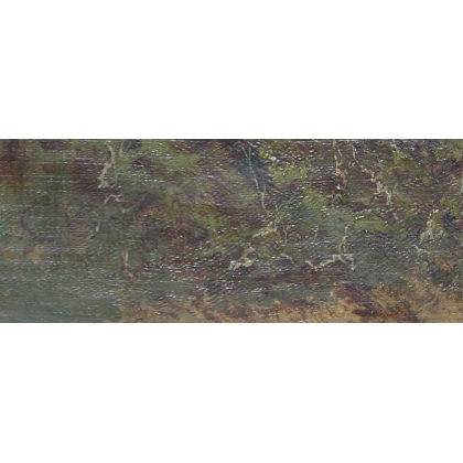 Paintings | Painting entitled ‘Landscape’, signed S. CARIGNANI. Moinat SA  – Antiques and home décor
