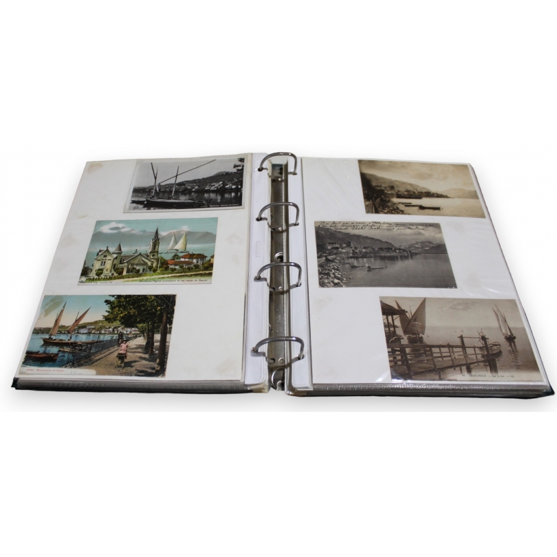 A collection of 883 postcards of Lake Geneva at  Moinat SA  - Antiques and home décor