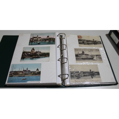 A collection of 883 postcards of Lake Geneva at  Moinat SA  - Antiques and home décor