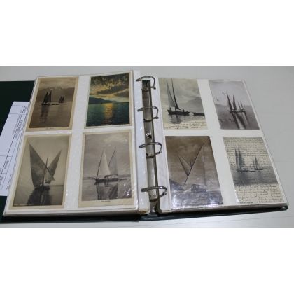A collection of 883 postcards of Lake Geneva at  Moinat SA  - Antiques and home décor