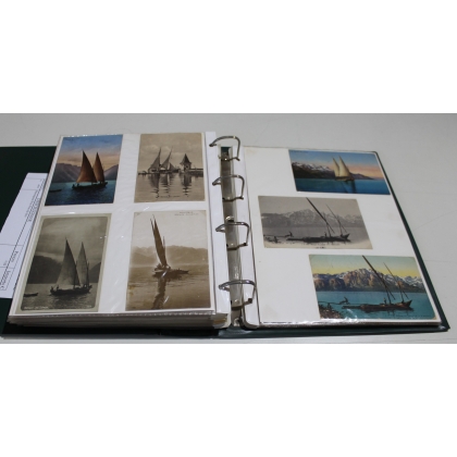 A collection of 883 postcards of Lake Geneva at  Moinat SA  - Antiques and home décor