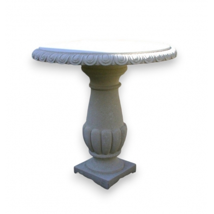 Vicenza stone round table at  Moinat SA  - Antiques and home décor