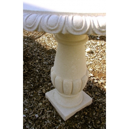 Vicenza stone round table at  Moinat SA  - Antiques and home décor