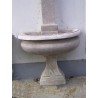  Fontaine demi-lune avec boulle sur  Moinat SA  - Antiquités décoration