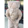 "Nain" table leg in pink marble at  Moinat SA  - Antiques and home décor