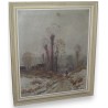 Paintings | Painting entitled ‘Snowy Landscape’, unsigned, Moinat SA  – Antiques and home décor