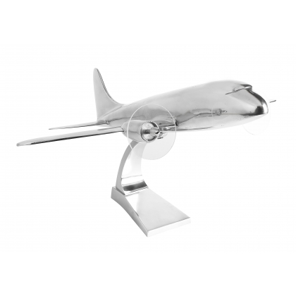 Modèle d\'avion \"DC3\" en aluminium 1930