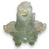 Brûle-parfum à large panse en jade