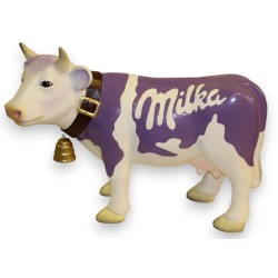 Vache en résine \"Milka\"