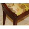 Empire-style Gondola chair in cherry wood at  Moinat SA  - Antiques and home décor