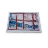 Paintings | Oil on cardboard, ‘Red Window’, signed HAURI Moinat SA  – Antiques and home décor