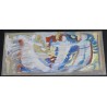 Paintings | Oil on cardboard, ‘Characters’, signed HAURI Moinat SA  – Antiques and home décor
