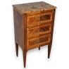  Petite commode italienne à 3 tiroirs sur  Moinat SA  - Antiquités décoration