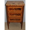  Petite commode italienne à 3 tiroirs sur  Moinat SA  - Antiquités décoration