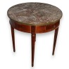  Table bouillotte Louis XVI à 4 pieds sur  Moinat SA  - Antiquités décoration
