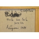 Tableau "Sculpture " signé A. LAGROUNI 89