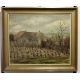 Tableau "Lully" signé L. WIDMER 1946
