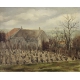 Tableau "Lully" signé L. WIDMER 1946