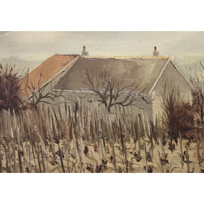 Paintings | Painting entitled ‘Lully’ by L. WIDMER, 1946, Moinat SA  – Antiques and home décor