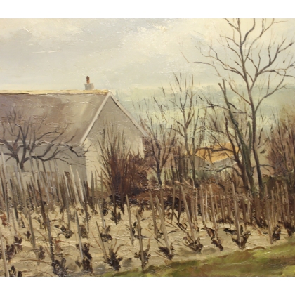 Paintings | Painting entitled ‘Lully’ by L. WIDMER, 1946, Moinat SA  – Antiques and home décor