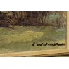 Paintings | Painting entitled ‘Onex’ by L. WIDMER, 1946, Moinat SA  – Antiques and home décor