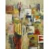 Paintings | Painting entitled ‘Fanions’ by DACOL Moinat SA  – Antiques and home décor