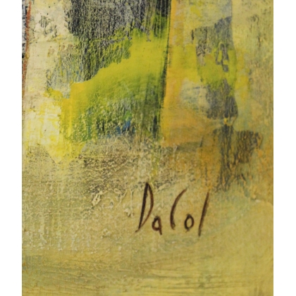 Paintings | Painting entitled ‘Fanions’ by DACOL Moinat SA  – Antiques and home décor