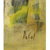 Paintings | Painting entitled ‘Fanions’ by DACOL Moinat SA  – Antiques and home décor