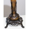  Lampe en pâte de verre et fer forgé SCHNEIDER sur  Moinat SA  - Antiquités décoration