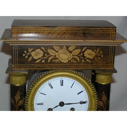 Charles X marquetry clock. at  Moinat SA  - Antiques and home décor