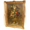 Tableau \"Bouquet de fleurs\" att. BELIN DE FONTENAY