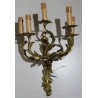 Pair of Louis XV-style wall lights, with 5 lights, by  Moinat SA  - Antiques and interior design