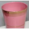 Pink opaline vase with gold decoration by  Moinat SA  - Antiques and home décor