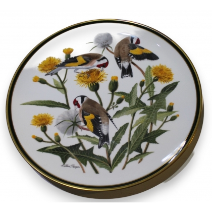 Assiette en porcelaine "European Goldfinch"