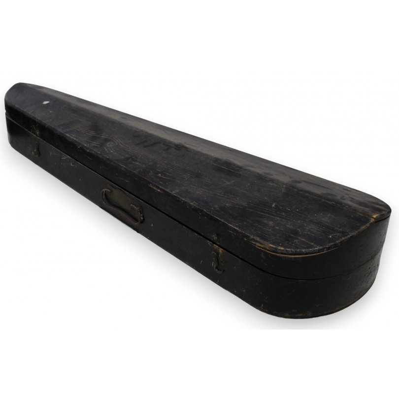 Violin and bow in a box by WALLBACH, available from Moinat SA – Antiques and home décor
