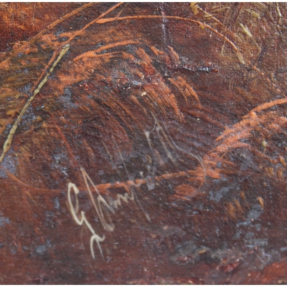 Paintings | Painting entitled ‘Two Setters’ by G. ARMFIELD, Moinat SA  – Antiques and home décor