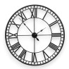 Large openwork wrought-iron wall clock at Moinat SA – Antiques and home décor